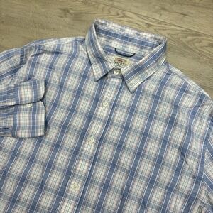 Faherty Movement Shirt Everbay Coast Button Up Sz L Coastal Preppy